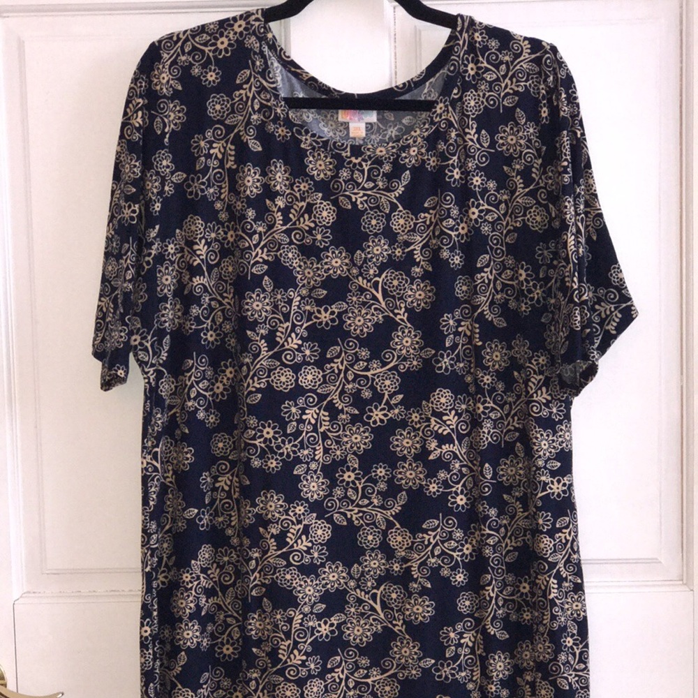 LuLaRoe EUC - 3XL Julia Dress - LEGGINGS material
